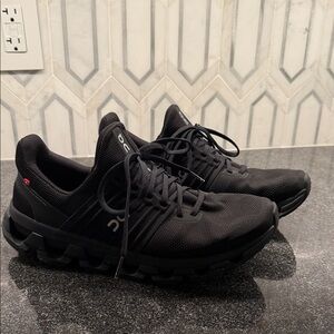 On Running Men's Black Athletic Sneakers